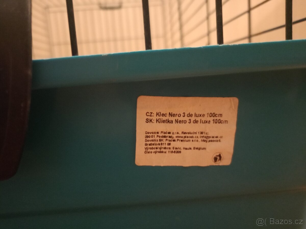 Klec na morče/králíka, Nero 3 de luxe - 7