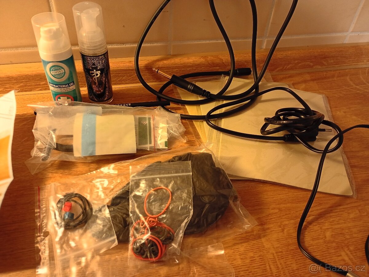 Tetovací sada – rotační strojek - 7