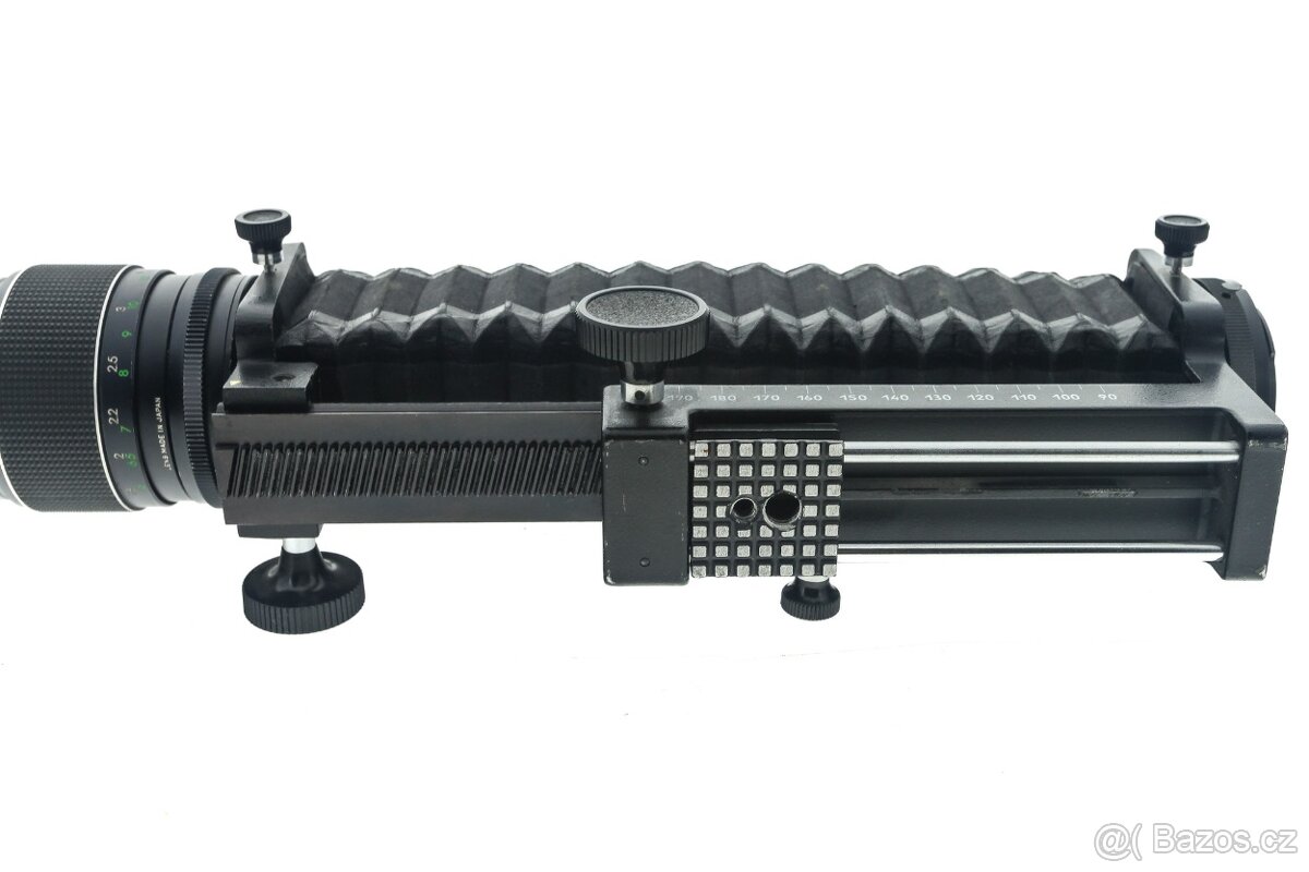 Makroměch USSR + objektiv Beroflex 135mm f/2.8 - 7