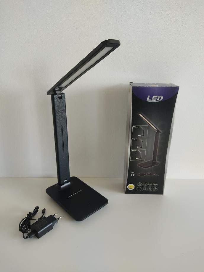 Stolní lampa LED GLOBO 58439 černá 2roky záruka - 7