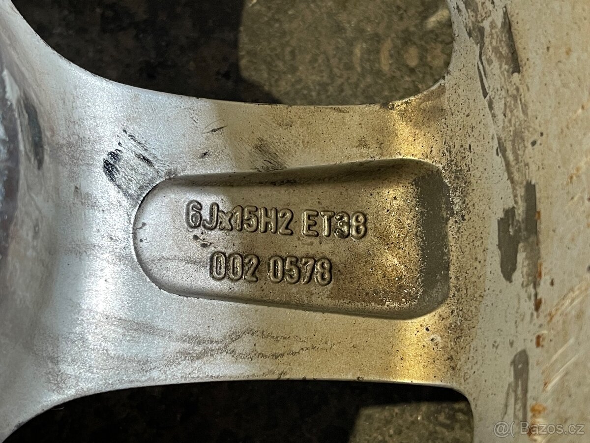 Prodám originální Alu kola Škoda - 7