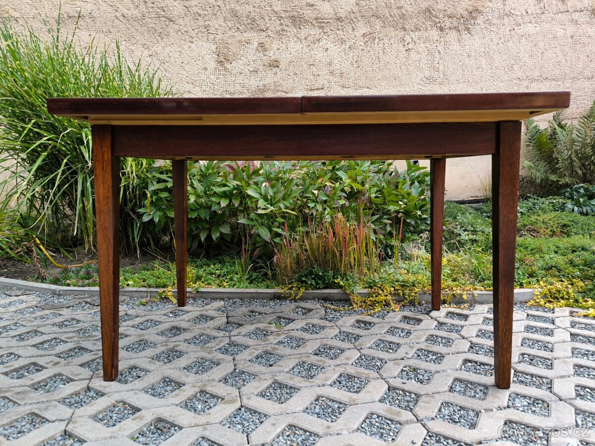 Retro jídelní rozkládací stůl Jitona - 70. léta - 7