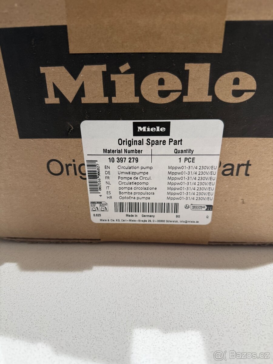 Miele oběhové čerpadlo Mppw01-31/4 230V/EU - 7