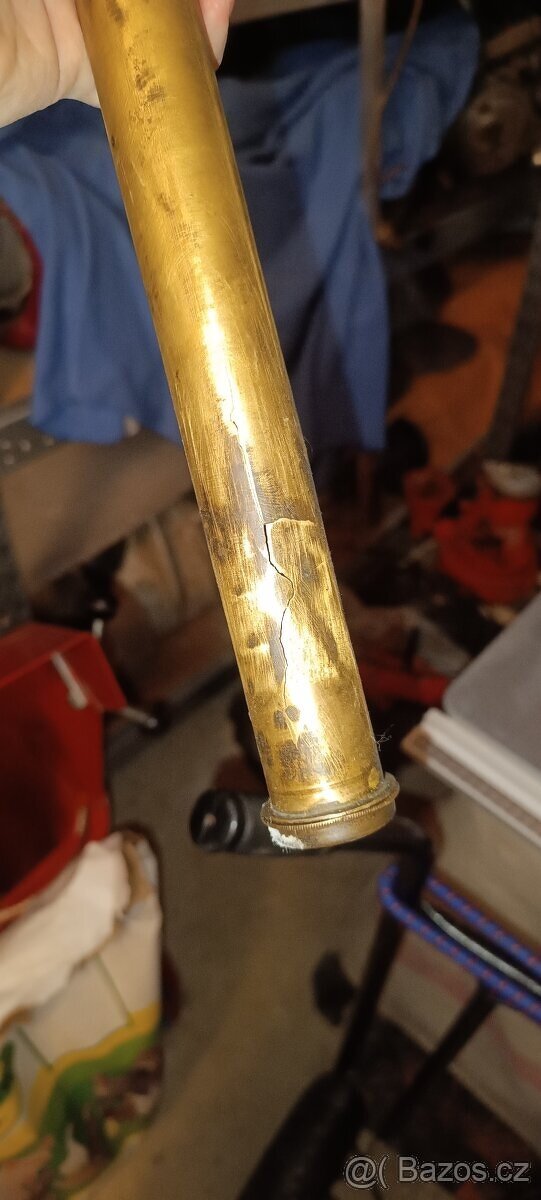 Stará pípa, džberovka, mosazná pumpa - 7