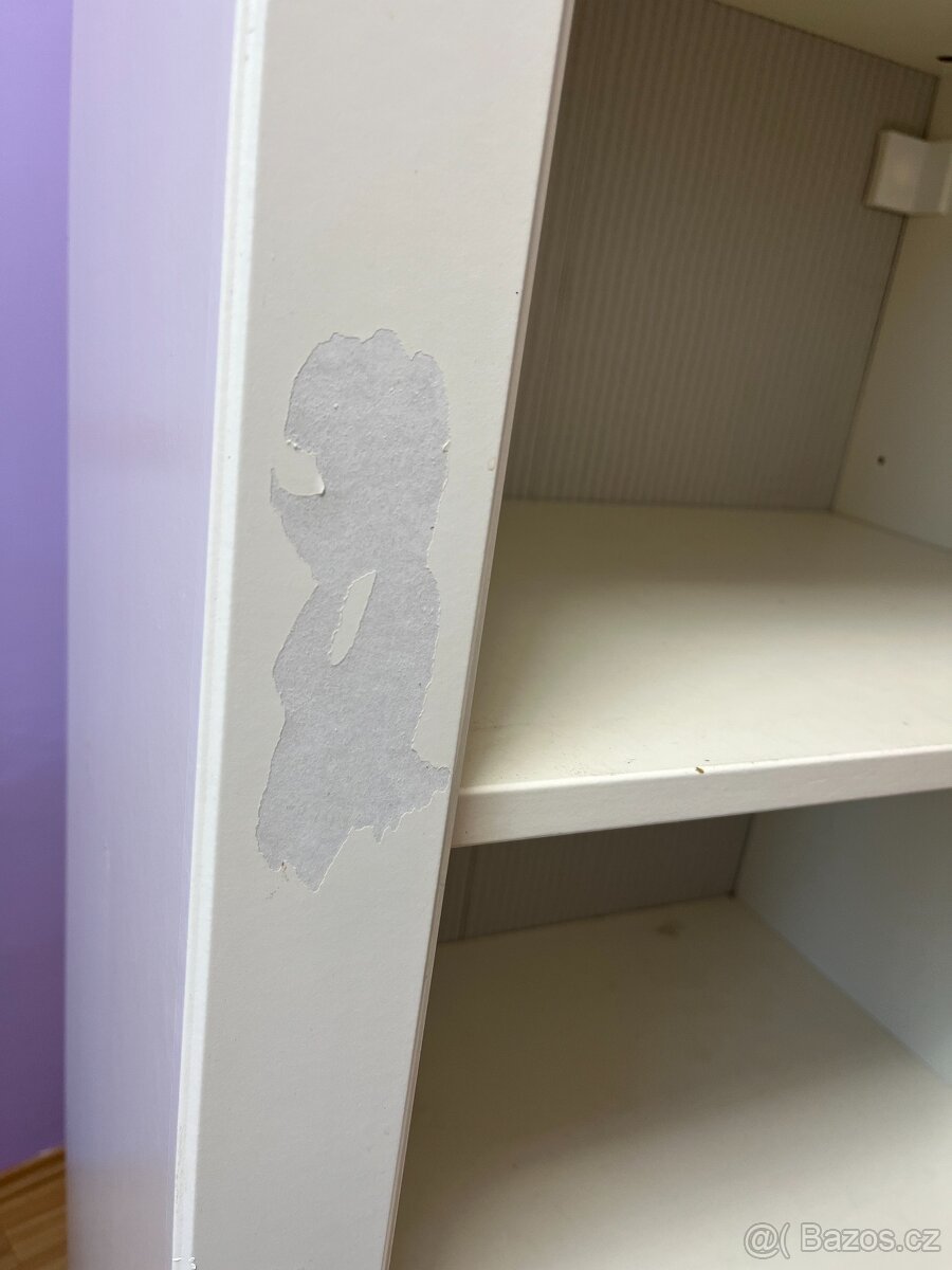 Dětský set dvou bílých, okrasných skříní - 7