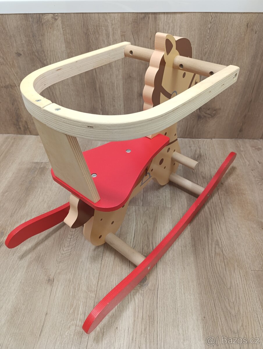 Dřevěný houpací kůň - 7