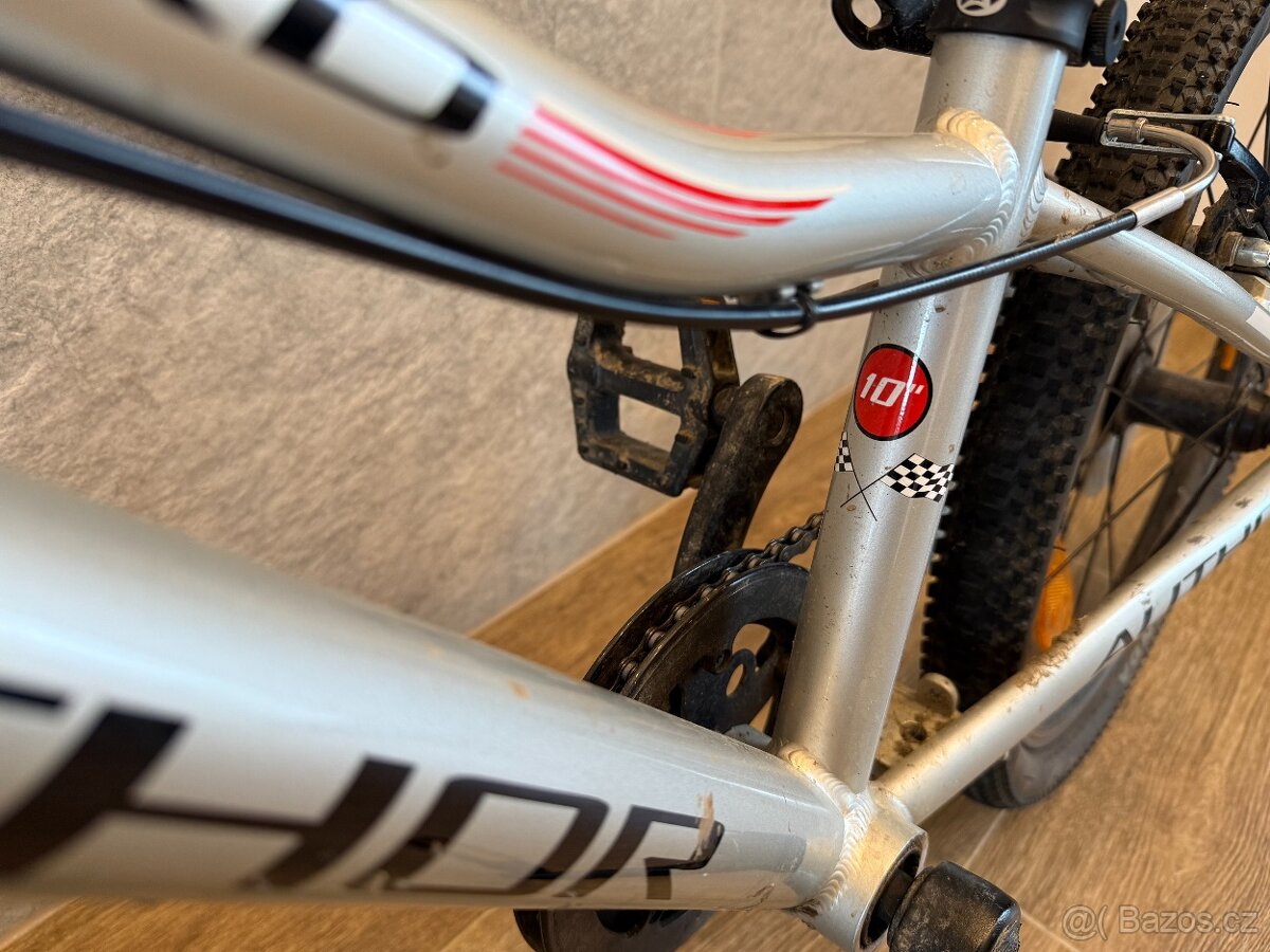 Dětské kolo Author RECORD 20" stříbrná/červená - 7