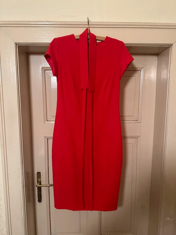 Červené společenské šaty - 7