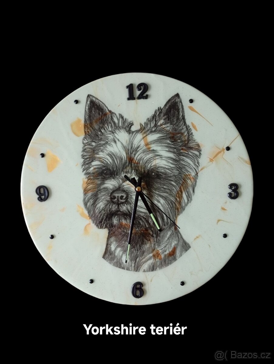 Hodiny z pryskyřice - 7