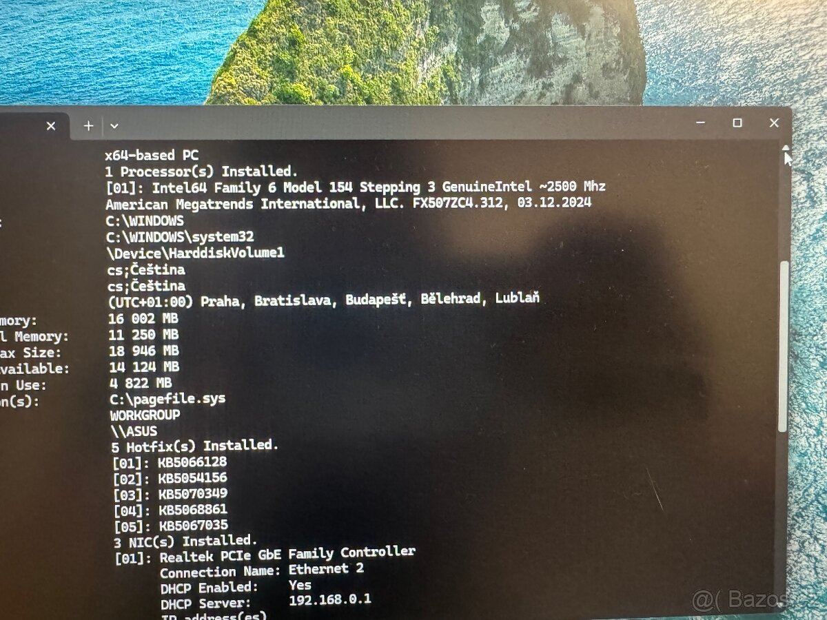 asus tuf Gaming F15 - 7