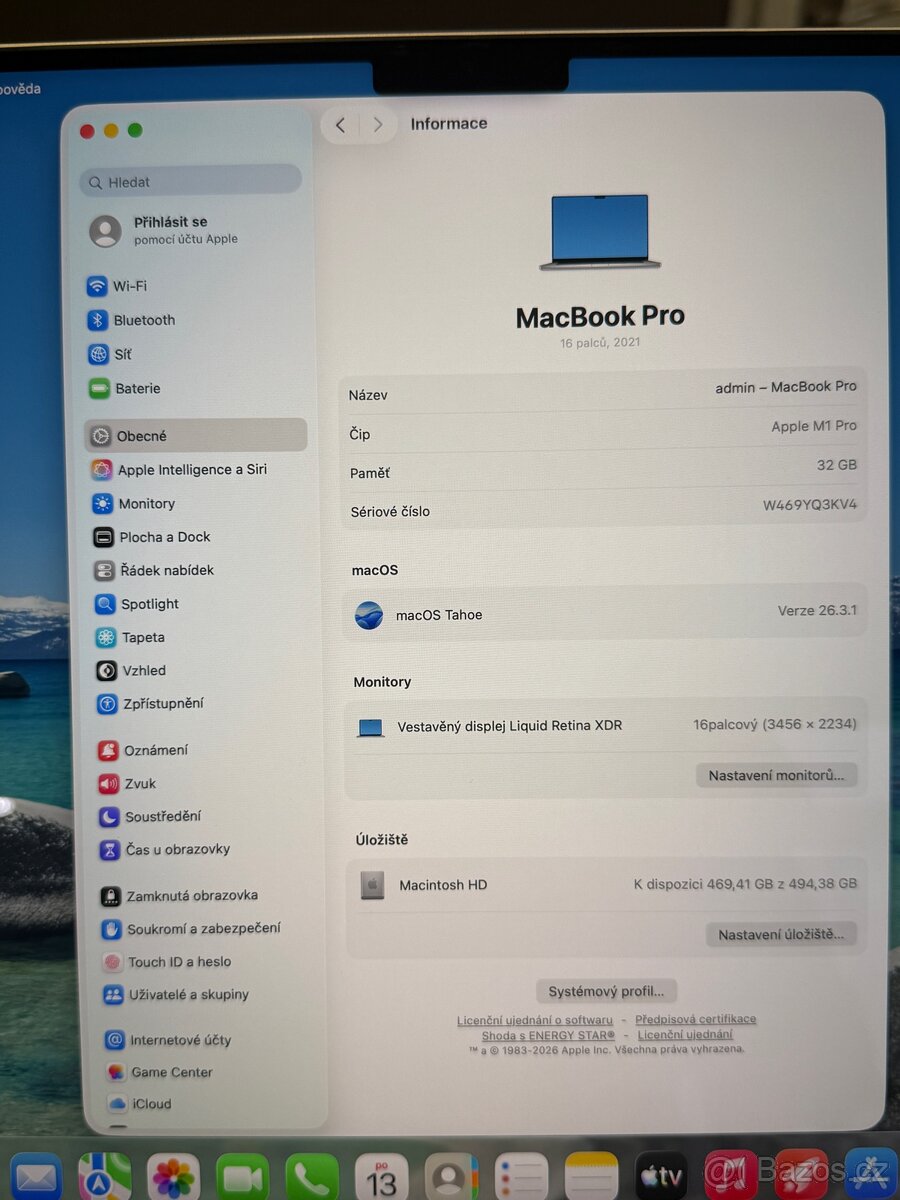 MacBook M1 PRO 16” M1 PRO - 7