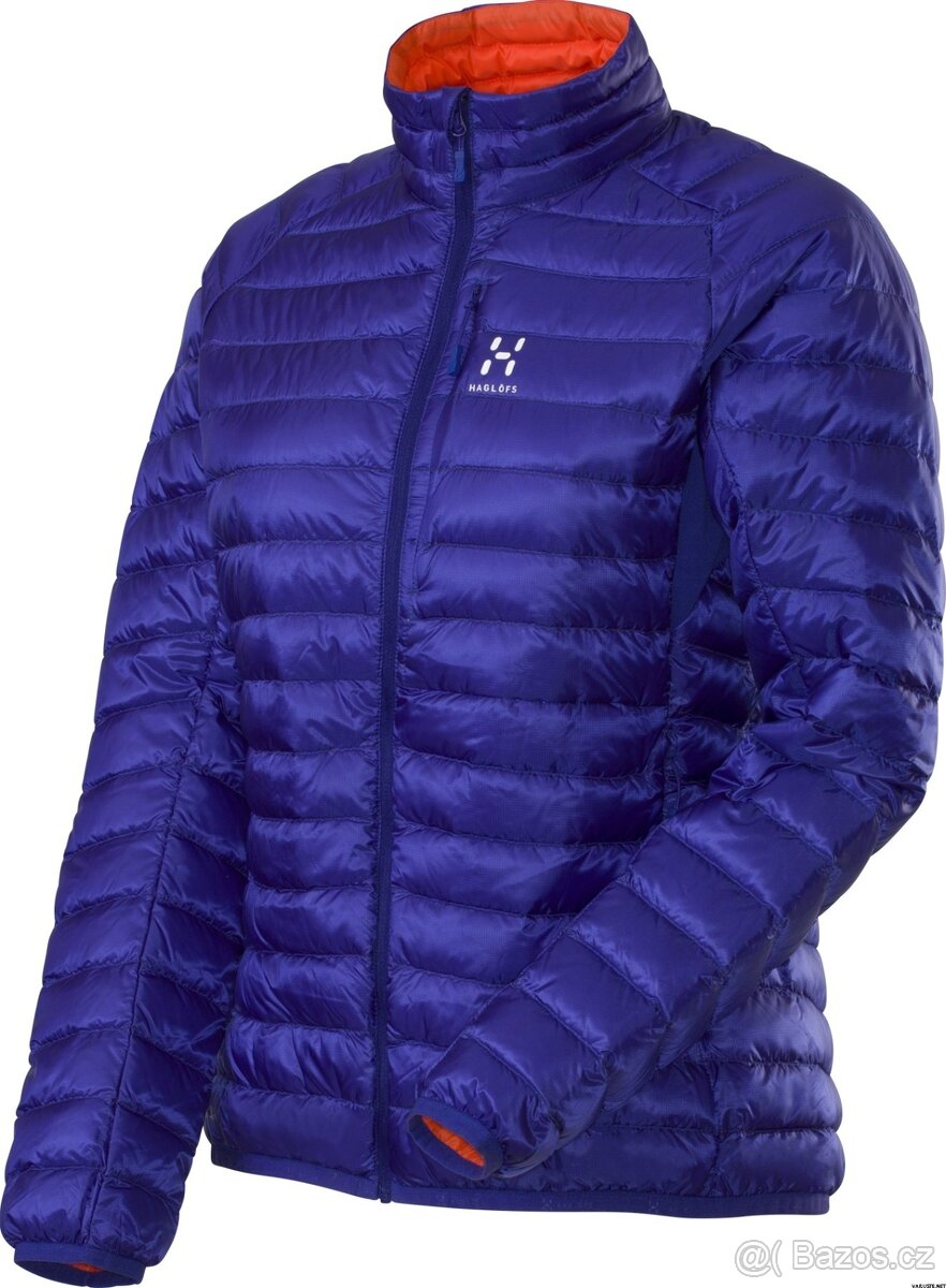 Lehká péřová bunda, originál Haglöfs Essens, vel. L - 7