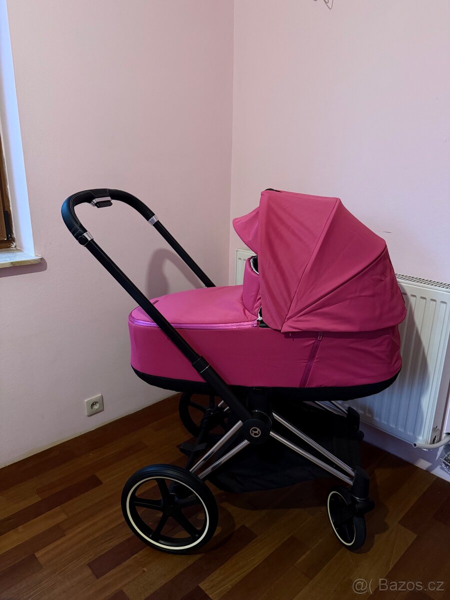 Cybex Priam 4.0 Chrome Black outlet + nova Korbicka Cybex - 7