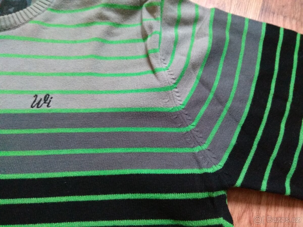 Nový pánský pruhovaný svetr Willard - L - 7
