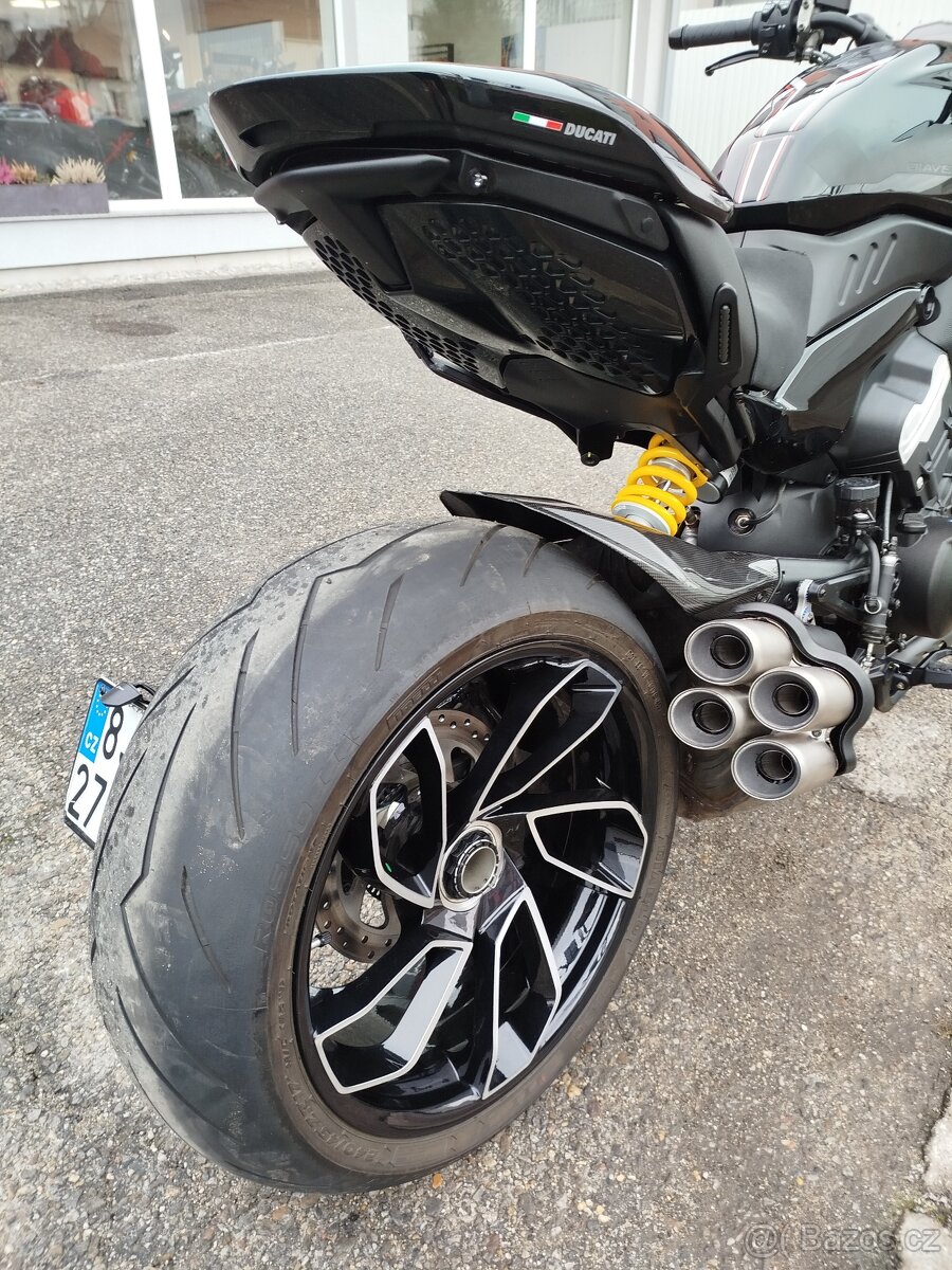 Ducati Diavel V4, 1. MAJITEL, ČR, TOVÁRNÍ ZÁRUKA, -DPH - 7