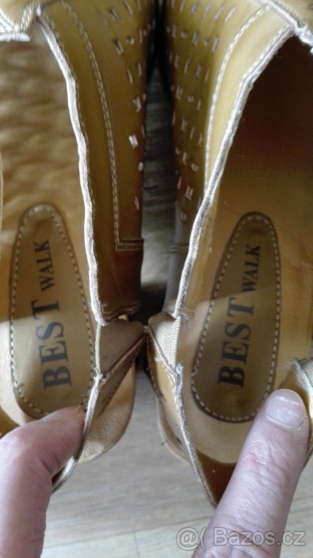 Dámské letní boty vel. 40/26,5cm. - 7