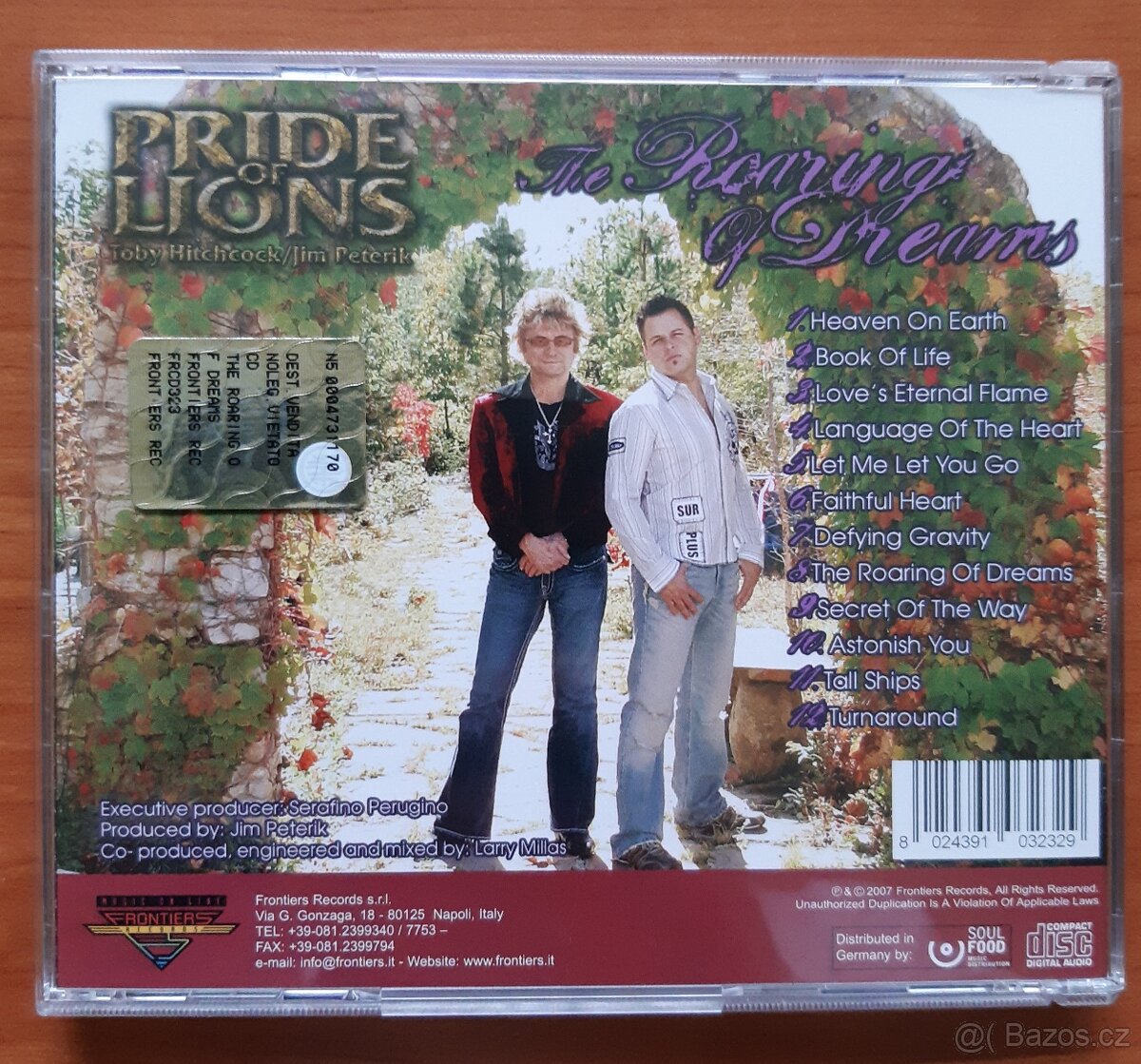 PRODÁM CD SURVIVOR / PRIDE OF LIONS - 7