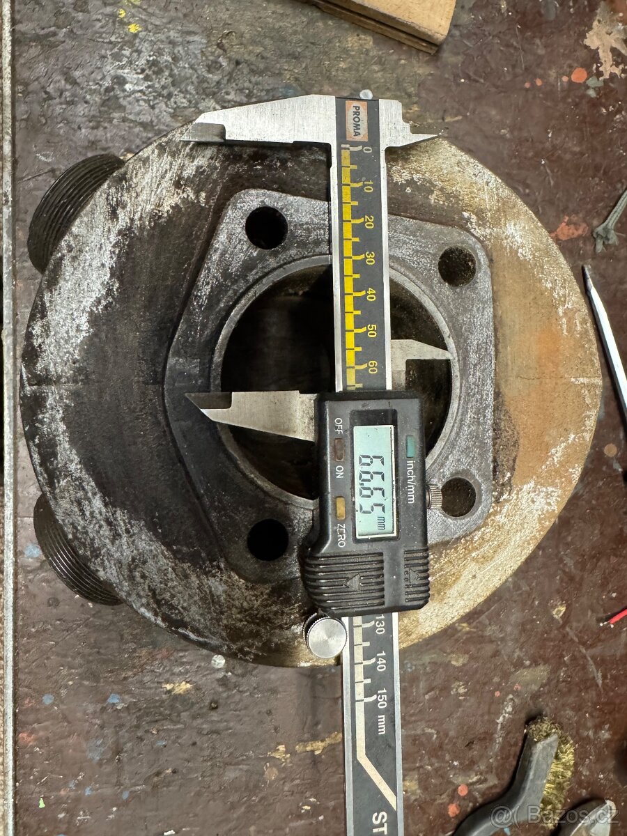 Jawa 250 pérák válce a hlavy - 7