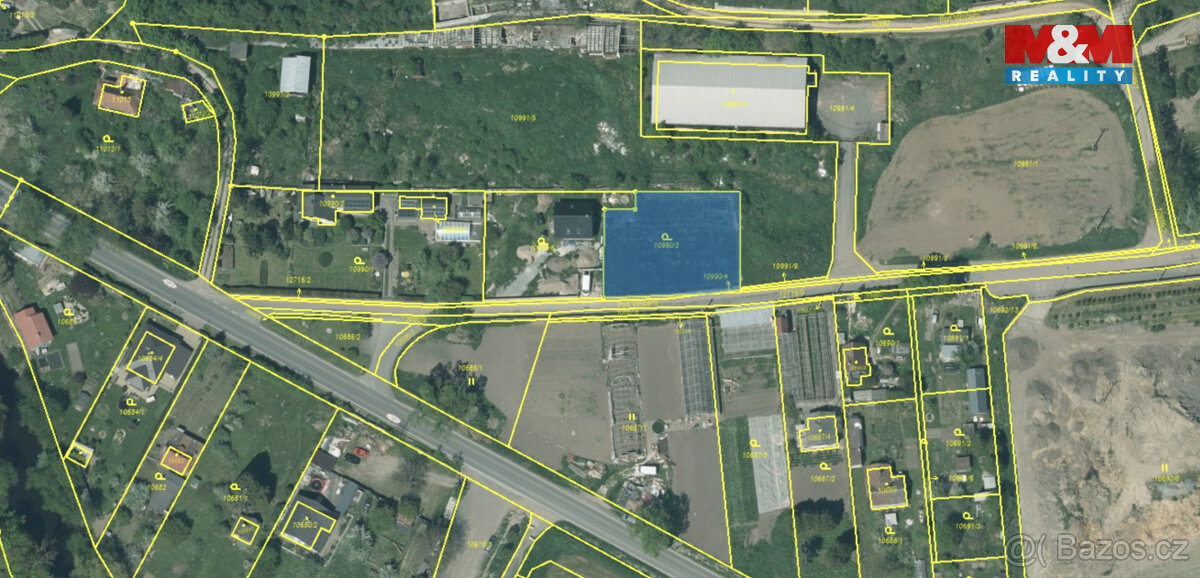 Prodej pozemku k bydlení, 500 m², Plzeň, ul. Pod Vinicemi - 7