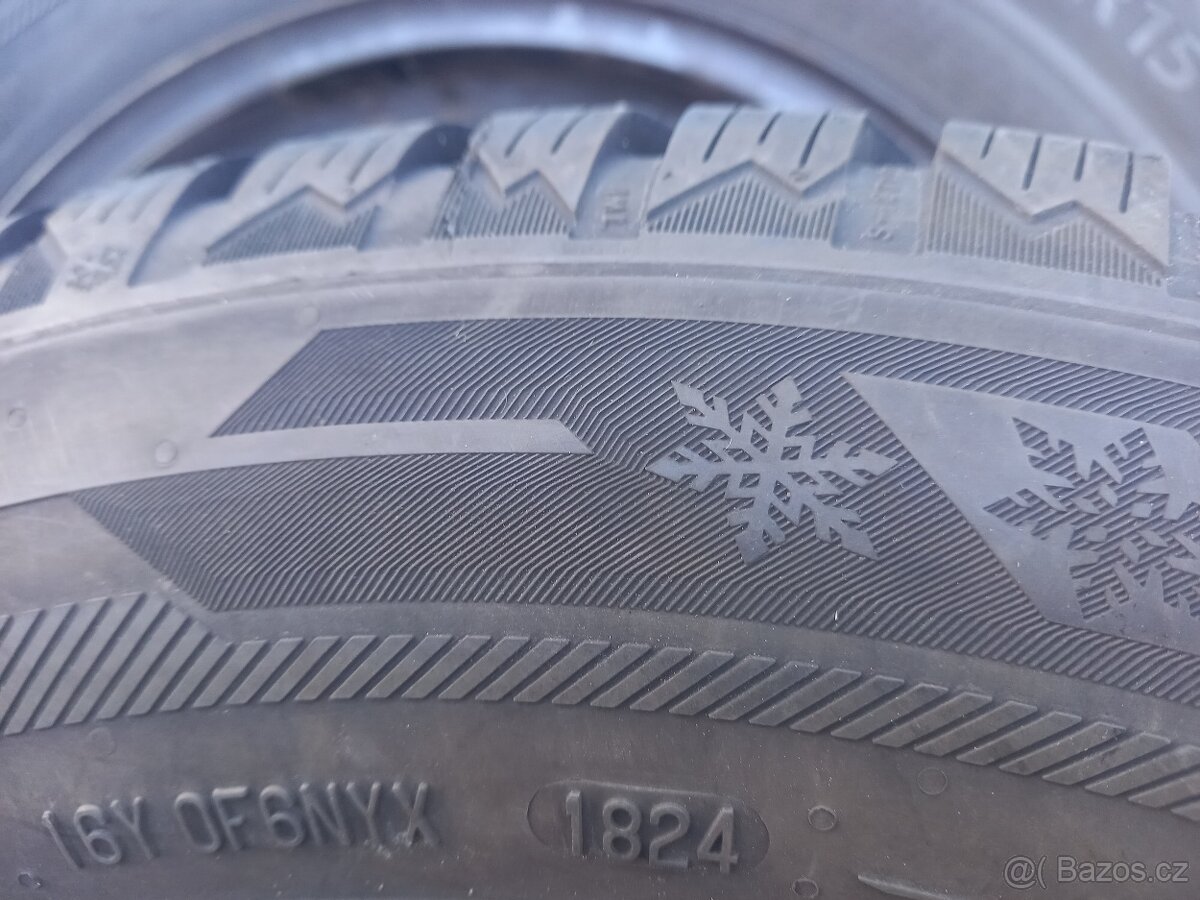 NOVÝ zimní komplet Š.Fabia IV/VW Polo,S.Ibiza-185/65R15 - 7