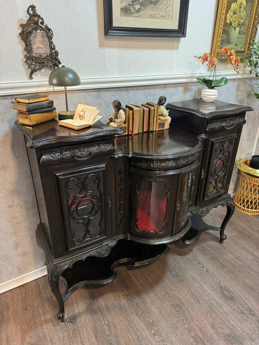 Viktoriánská komoda / kabinet (141032) - 7