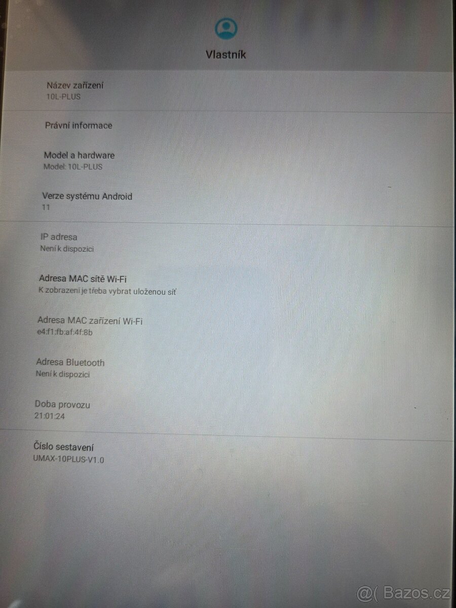 UMAX VisionBook 10L Plus - Tablet - 7