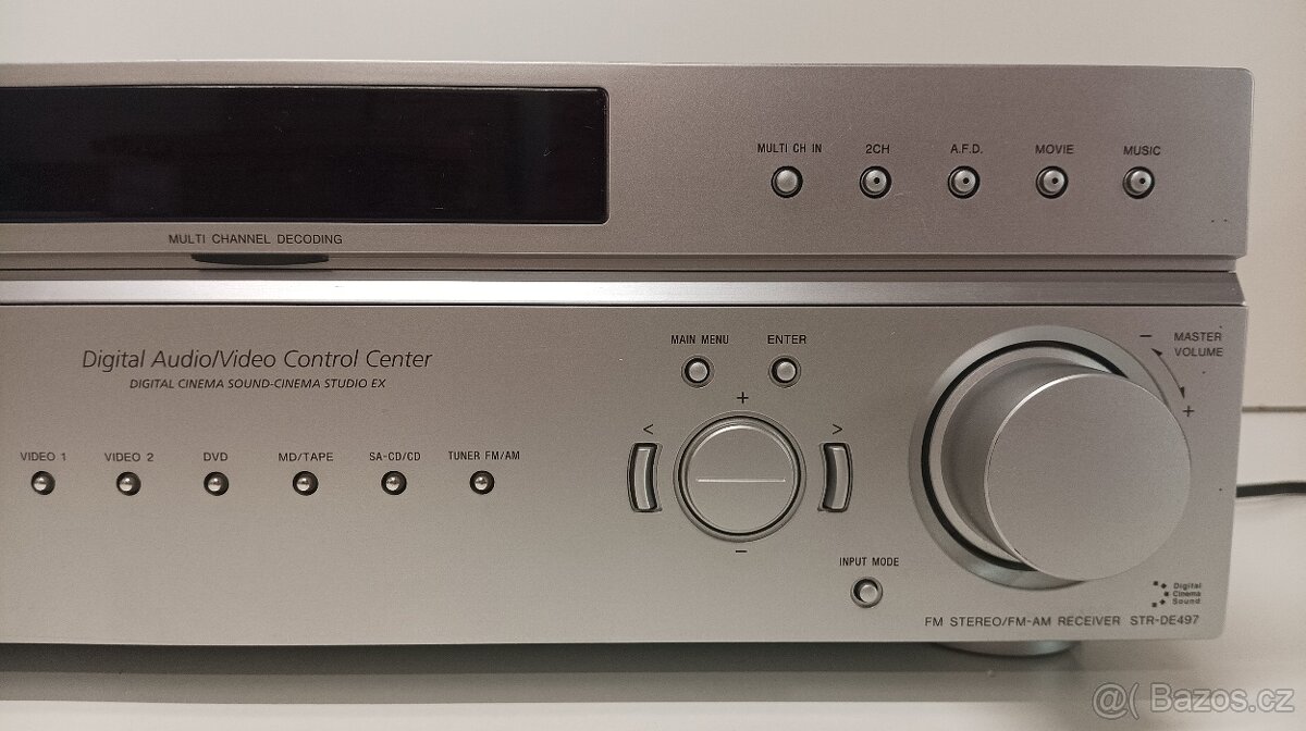 REZERVACE RECEIVER ZESILOVAČ SONY STR-DE497 DÁLKOVÉ OVLÁDÁNÍ - 7