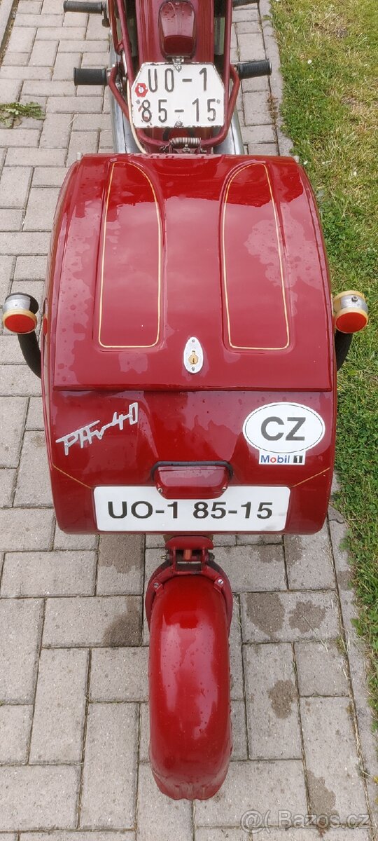 JAWA 250/353 1961 + PAV 40 zapsáno v TP - 7