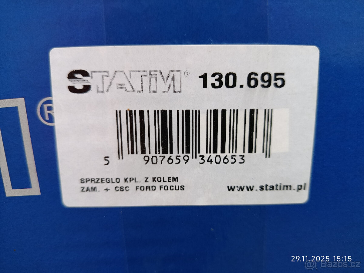 Kompletní spojka 240 - 7