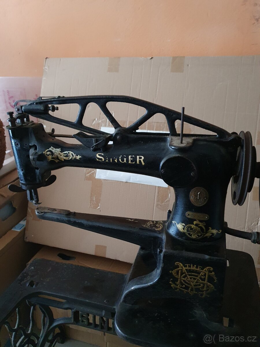 Prodám obuvnický šicí stroj SINGER. - 7