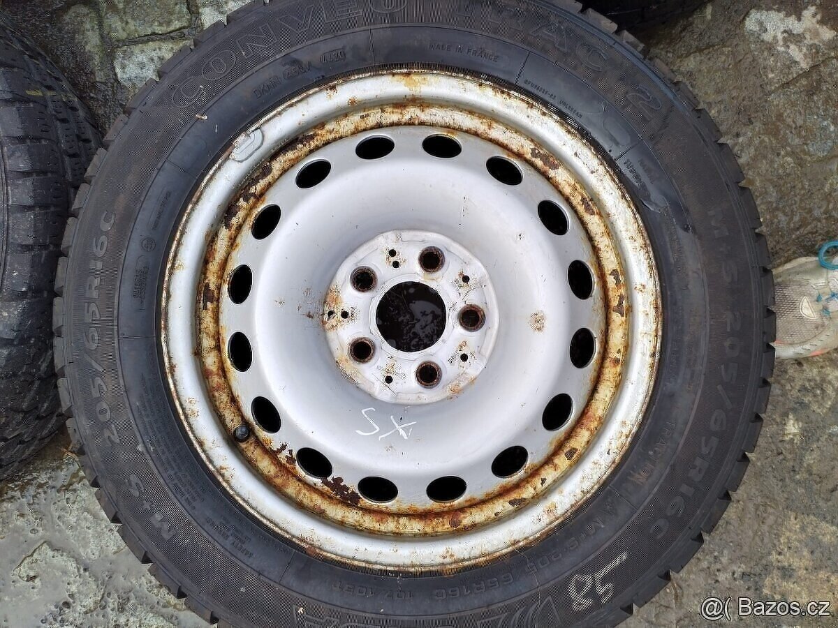 MERCEDES BENZ VITO disky 5x112 R16 +205/65/16C - 7