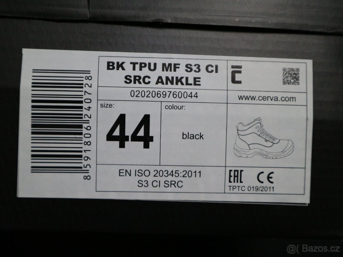 Zimní pracovní obuv Červa, vel.44, zcela nové - 7