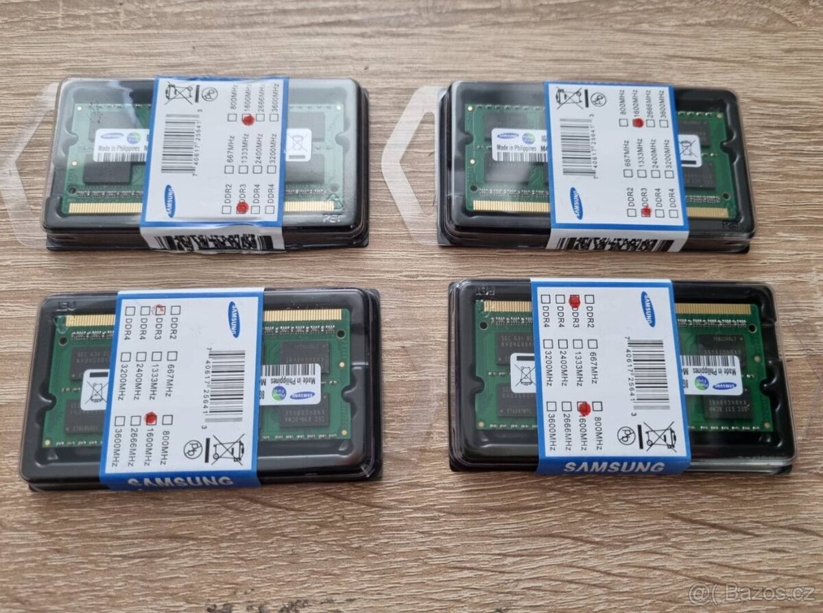 8GB DDR3L RAM SAMSUNG - nová - 12800s - 7