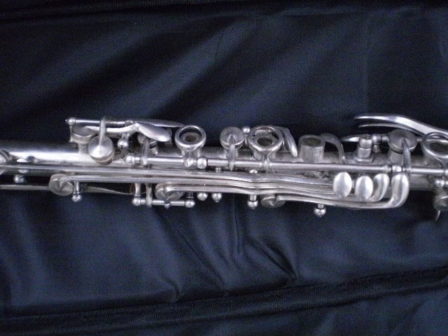 Kovový klarinet SILVERTONE - USA - 7