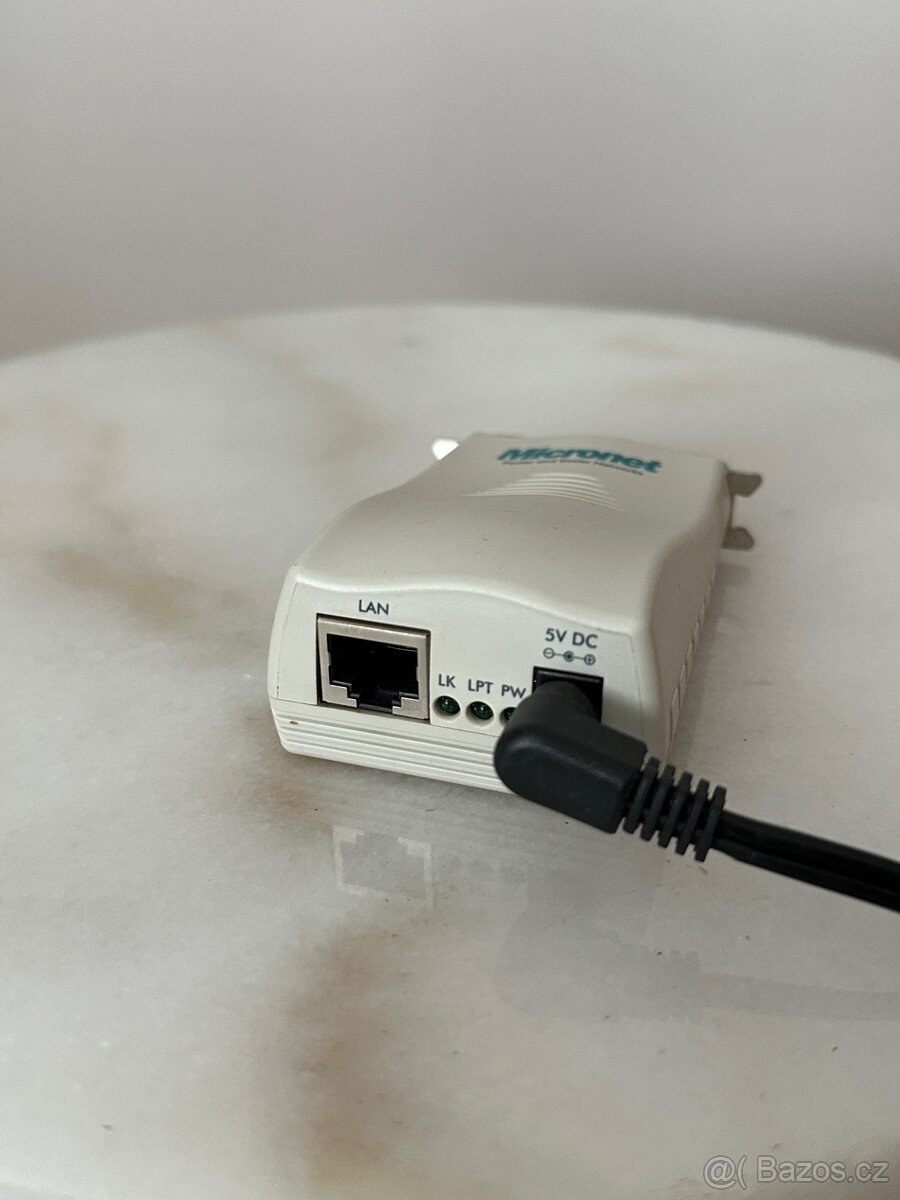 Micronet SP755C Print Server včetně adaptéru - 7