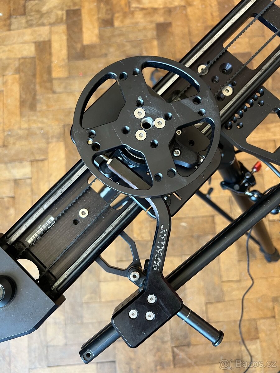 Kessler Stealth Slider - motor + Parallax, Manfrotto 058B - 7