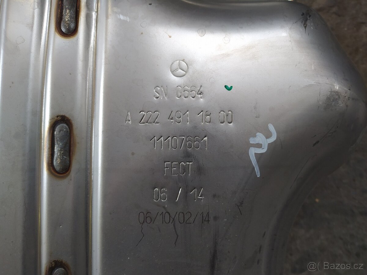 Mercedes-Benz S W222 63 Amg + Brabus Výfuk - 7