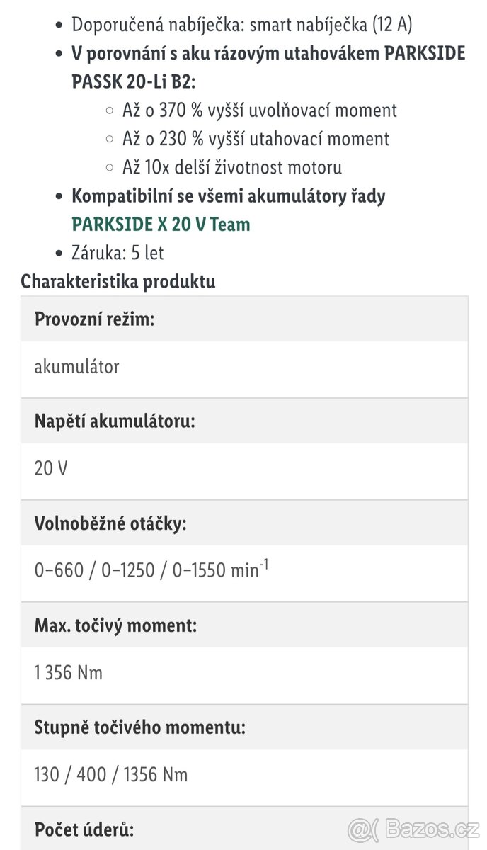 Aku ráz utahovák performance C4 velký - 7