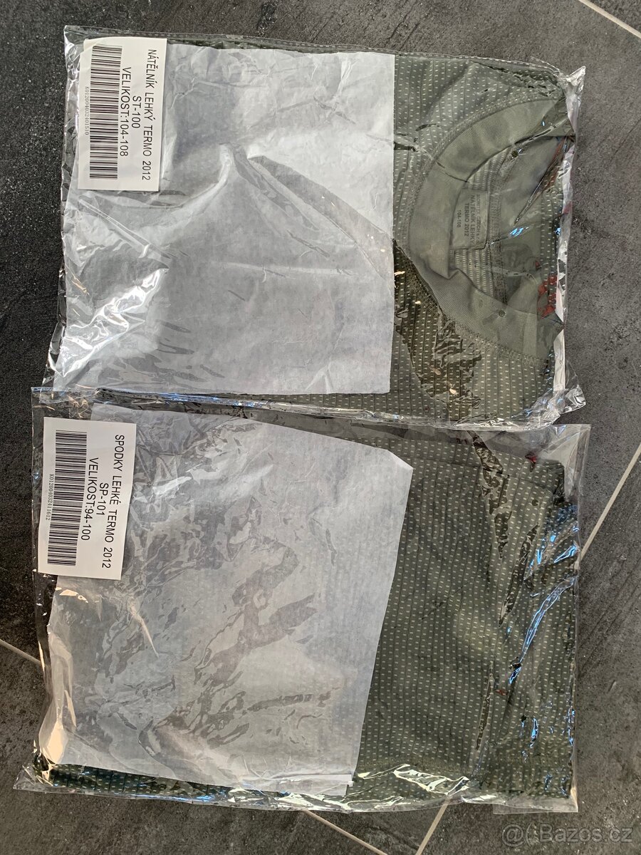 Prodám věci AČR, maskáče, kanady, trika, ponožky - 7