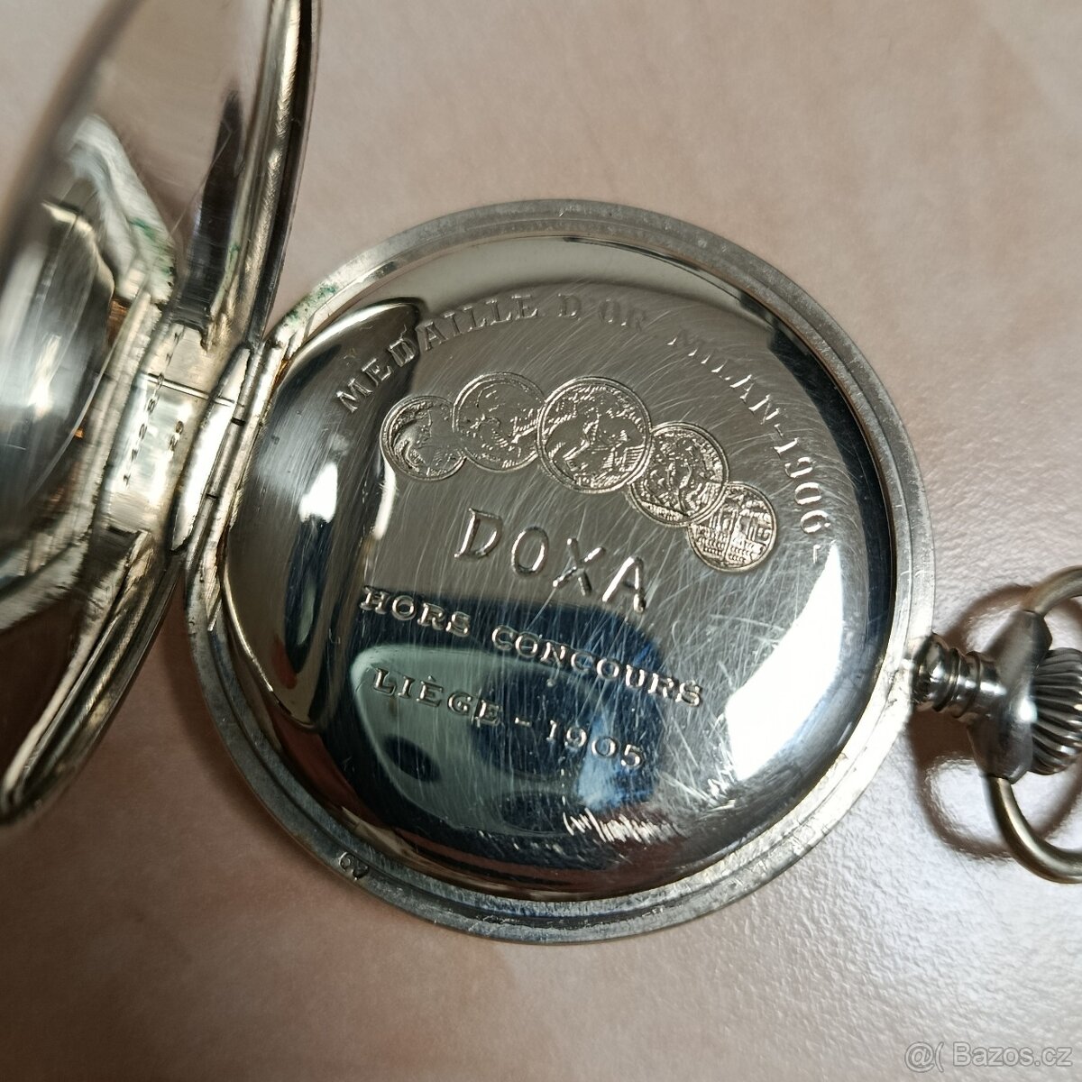 Švýcarské kapesní hodinky DOXA - Top stav - 7