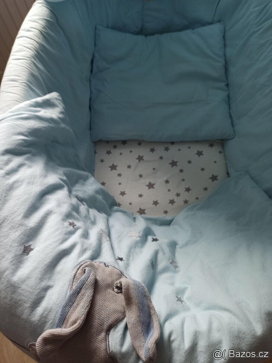 Proutěná postýlka pro miminko - 7