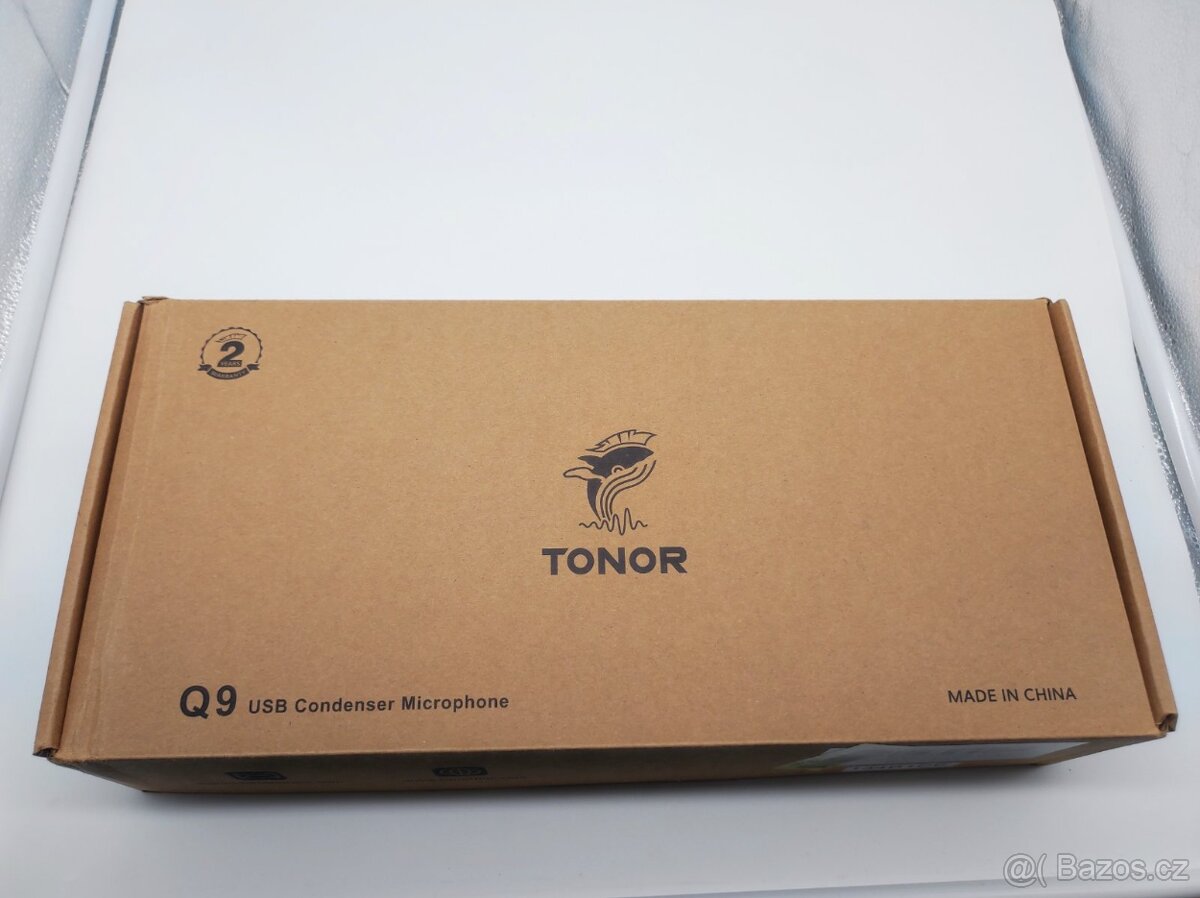 USB herní mikrofon Tonor Q9, černý.se stativem - 7