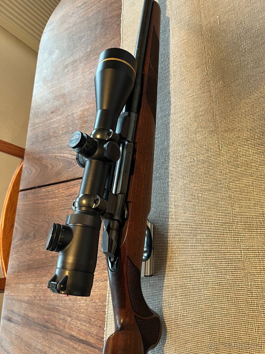 Kulovnice SAKO (levostranné provedení) a puškohled LEUPOLD - 7