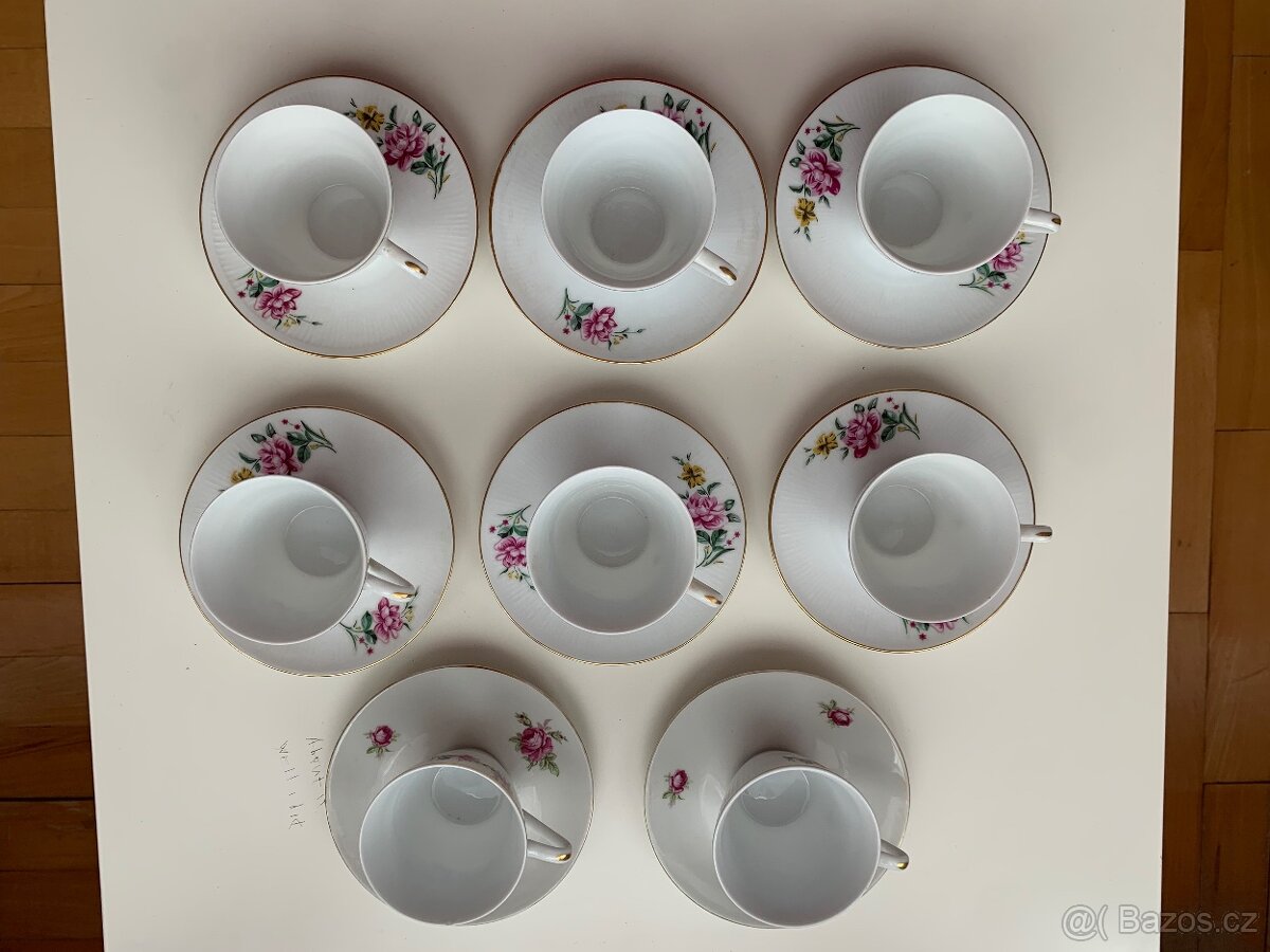 Sada porcelánových hrníčků - 7