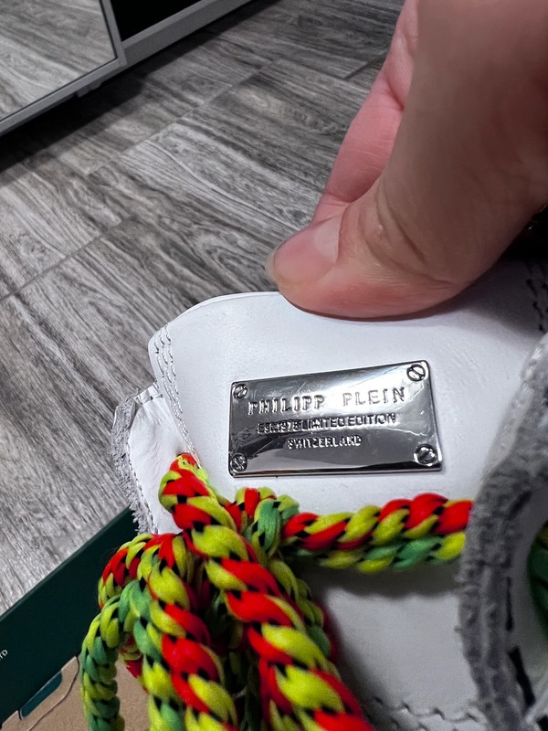 Luxusní kožené boty zn. Philipp Plein vel 40 - 7