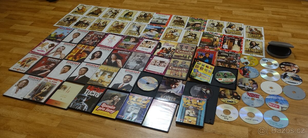 VELKÝ KONVOLUT DVD – 73 FILMŮ | české filmy, seriály, pohádk - 7