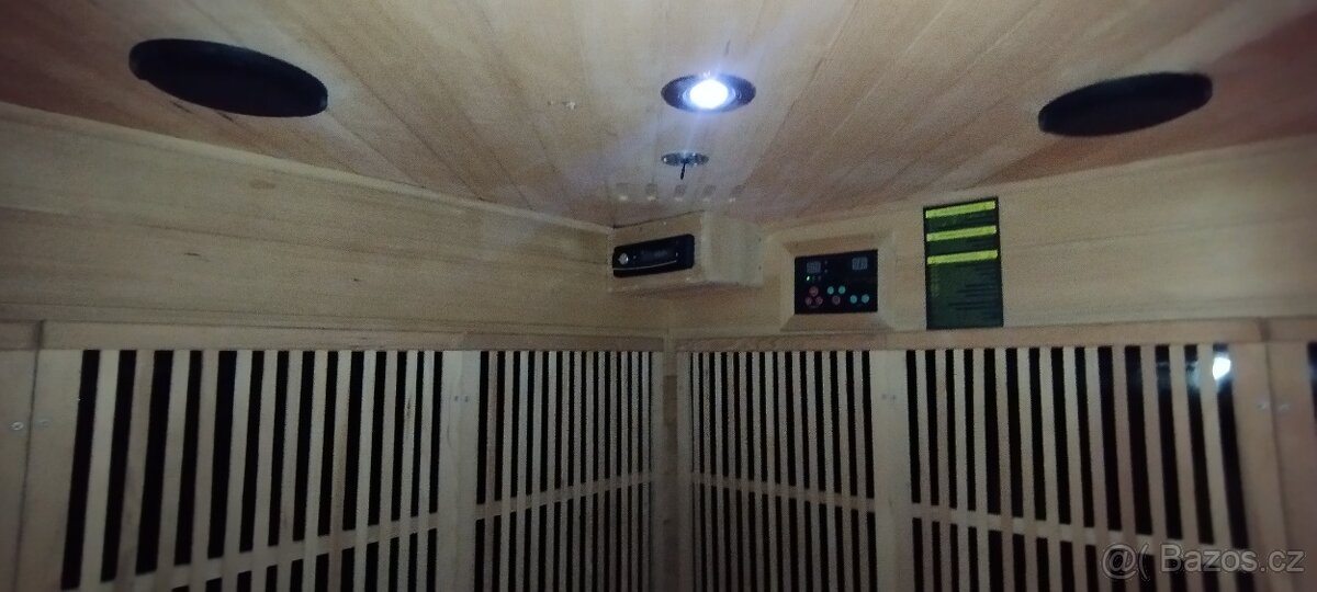 Infrasauna pro 4 osoby(možný odvoz k vám) - 7