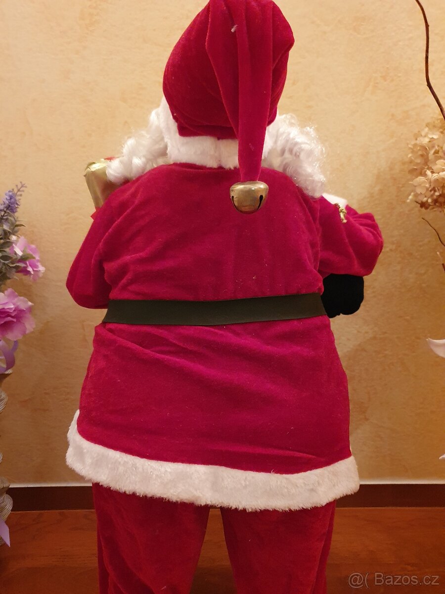 Dekorace - Vánoční Santa Klaus - 7