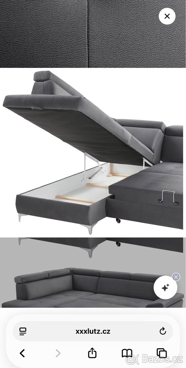 Rozkládací sedačka - 7