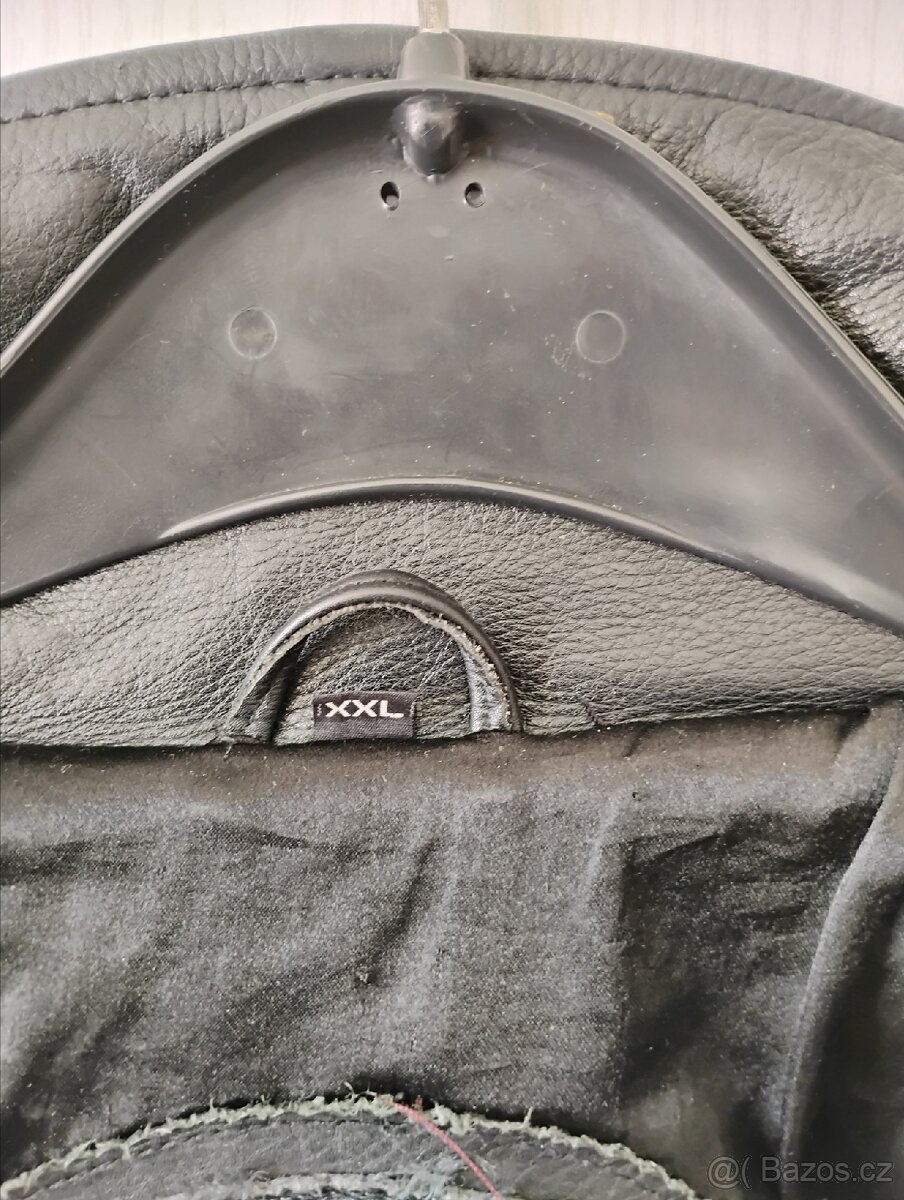 Pánská kvalitní kožená bunda - 7